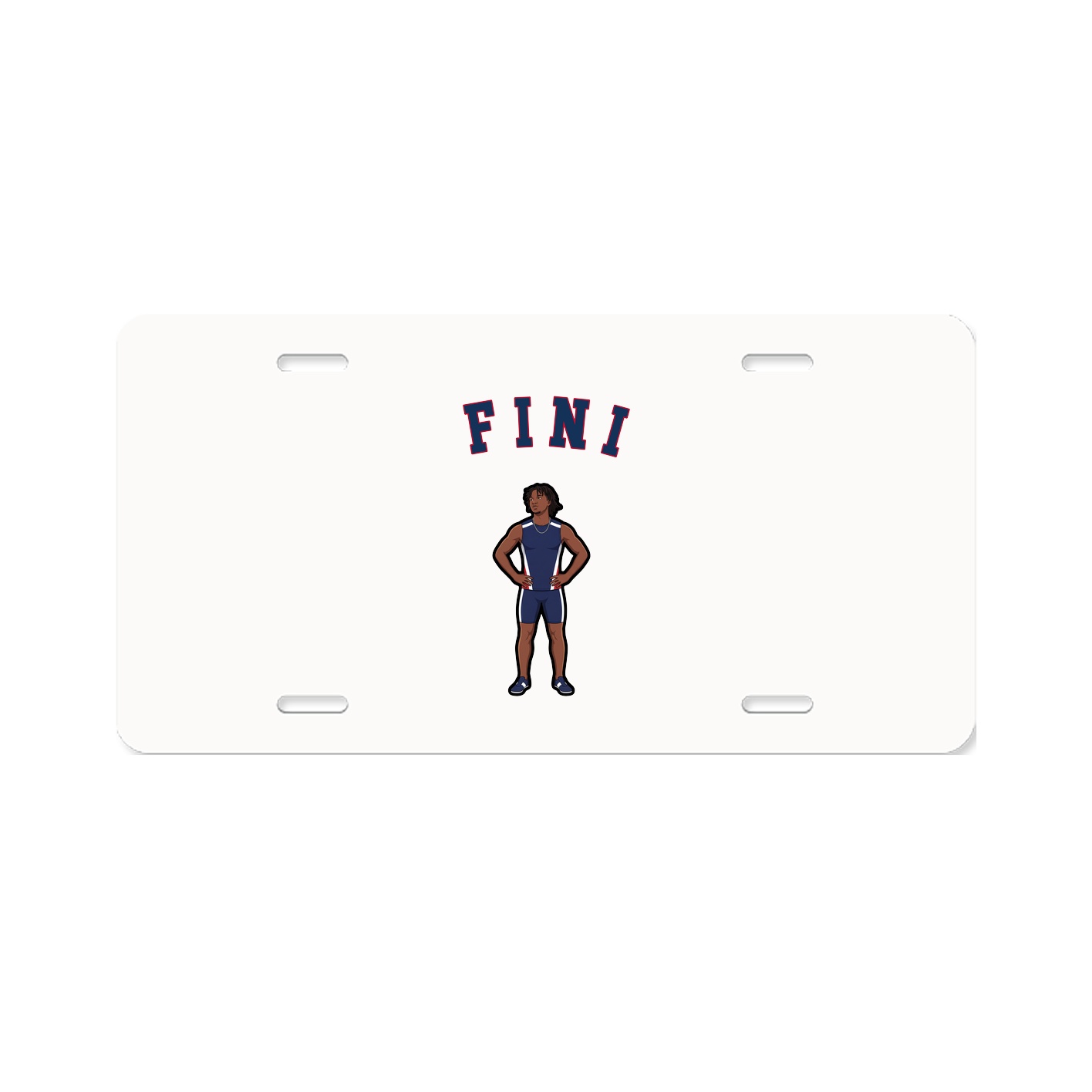 License Plate — Shirsey Arch in Classic