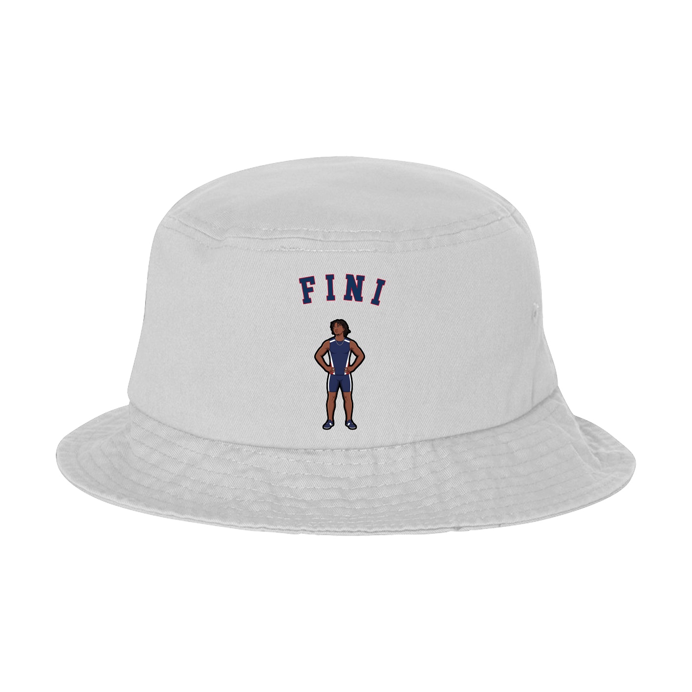 Bucket Cap — Shirsey Arch in White