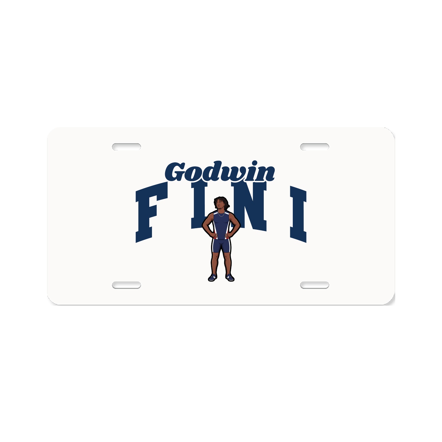 License Plate — Signature Arch in Classic