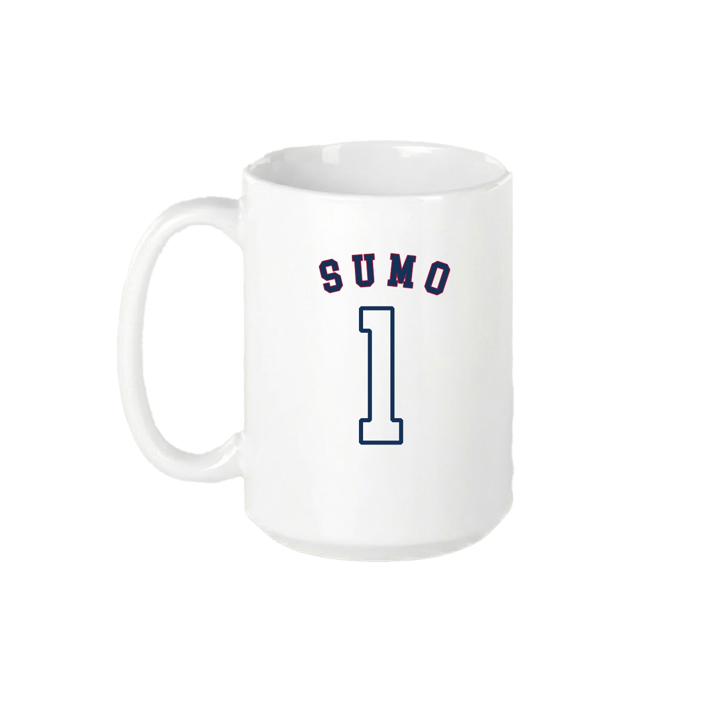 15oz Coffee Mug — Shirsey Arch in White