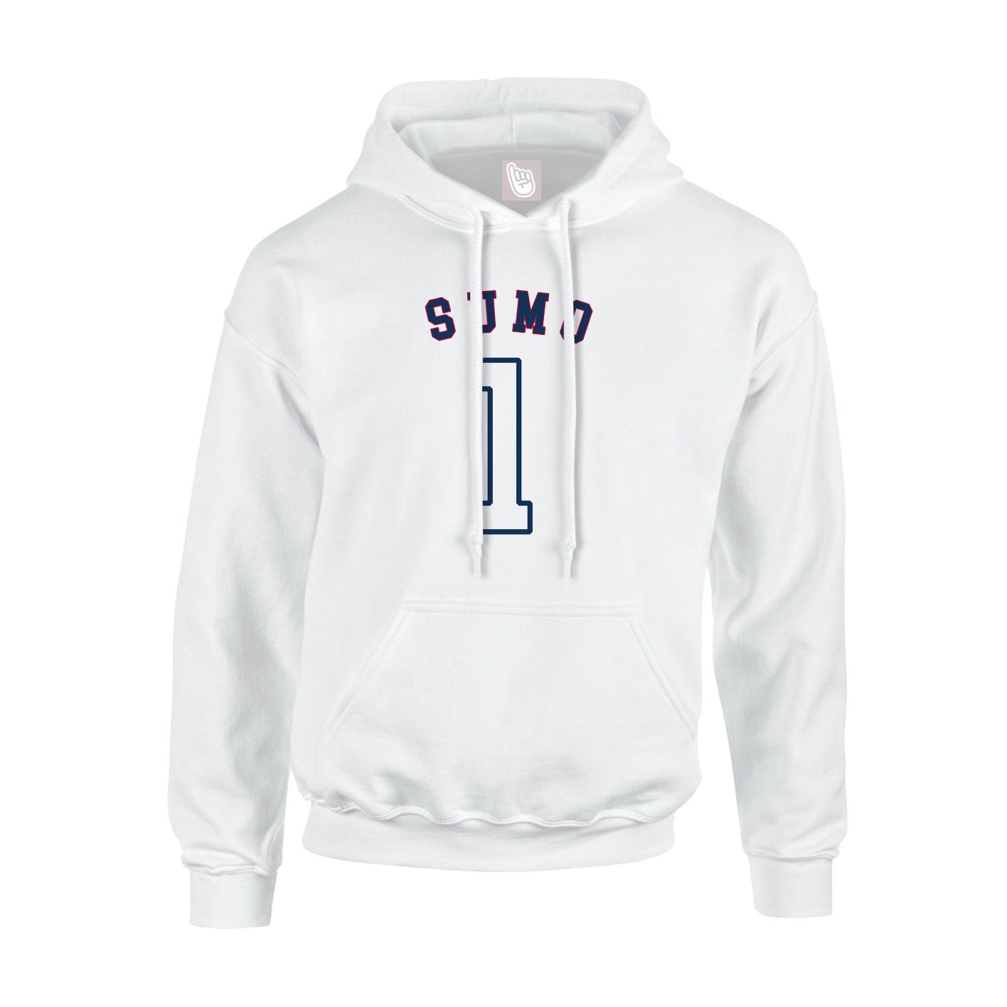 Hoodie — Shirsey Arch in White