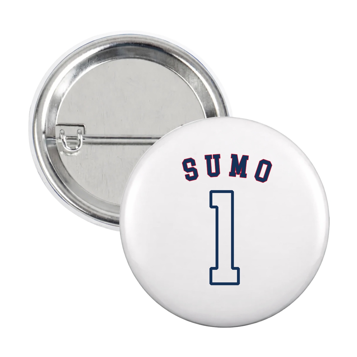 Game Day Button — Shirsey Arch in White