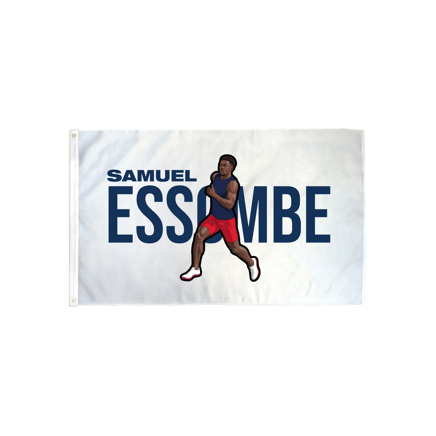 3x5 Flag — Player Name in Classic
