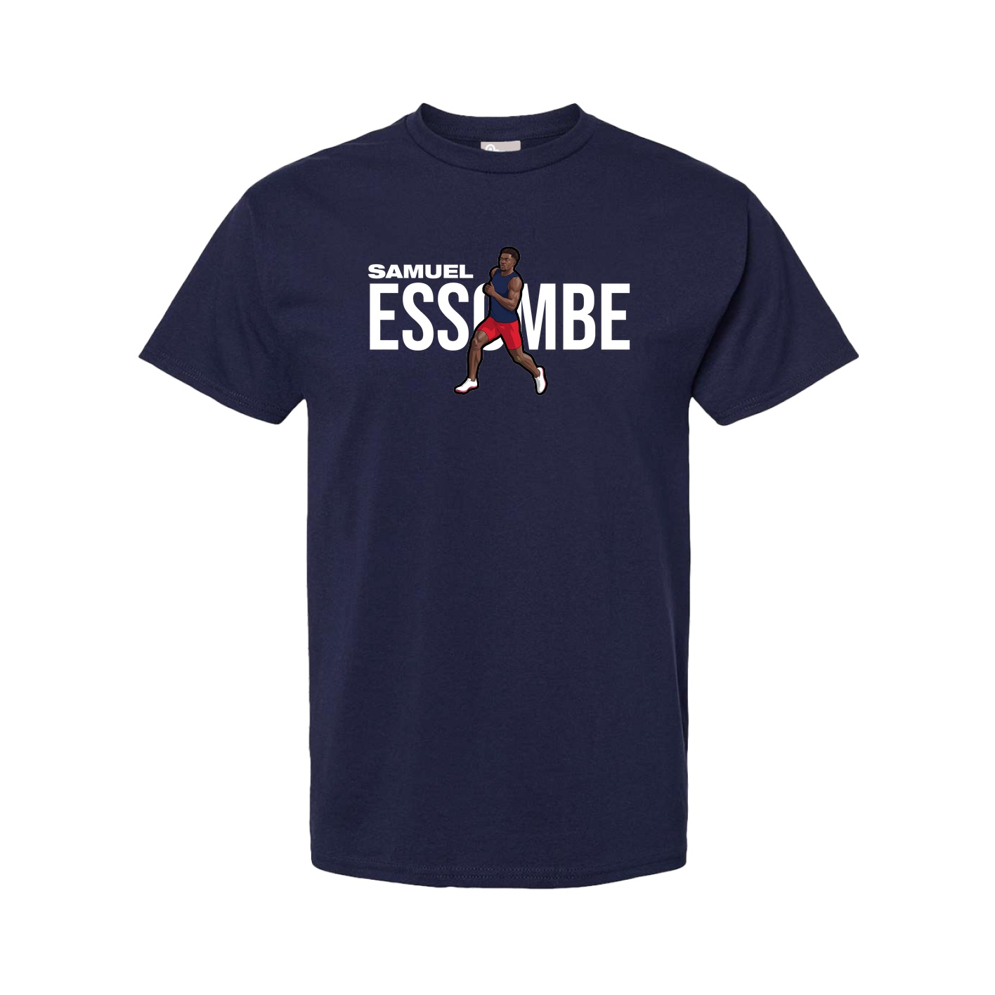 Tee — Player Name in Navy