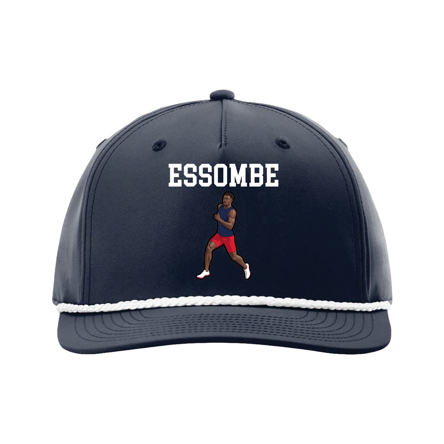Five-Panel Classic Rope Cap — Shirsey in Navy