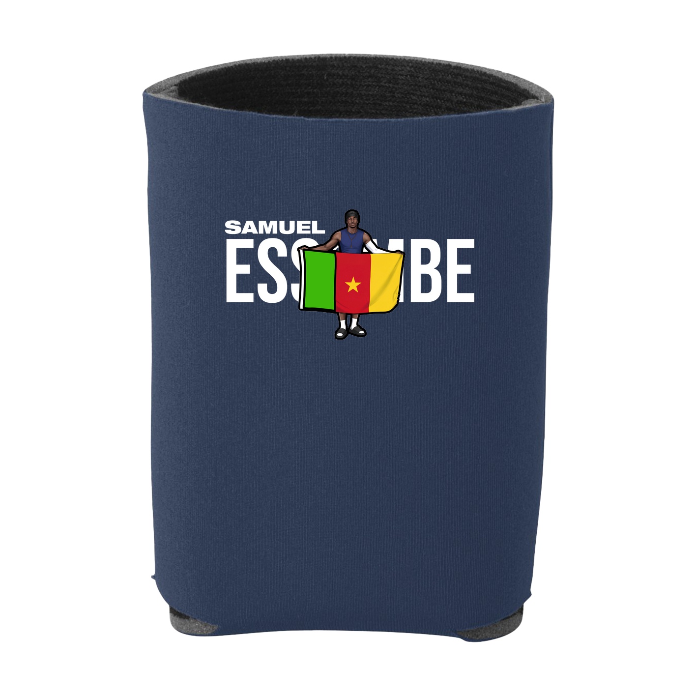 Can Holder — Player Name in Navy