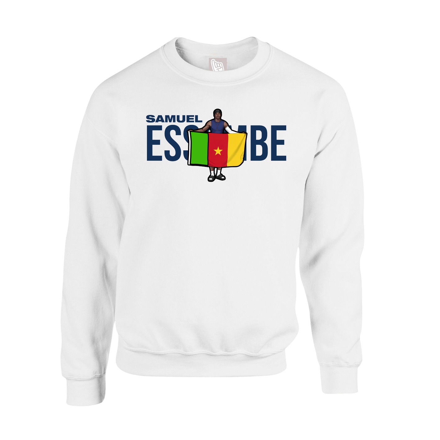 Fleece Crew — Player Name in White