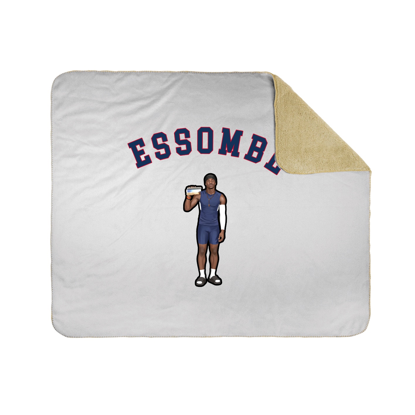 Throw Blanket — Shirsey Arch in White