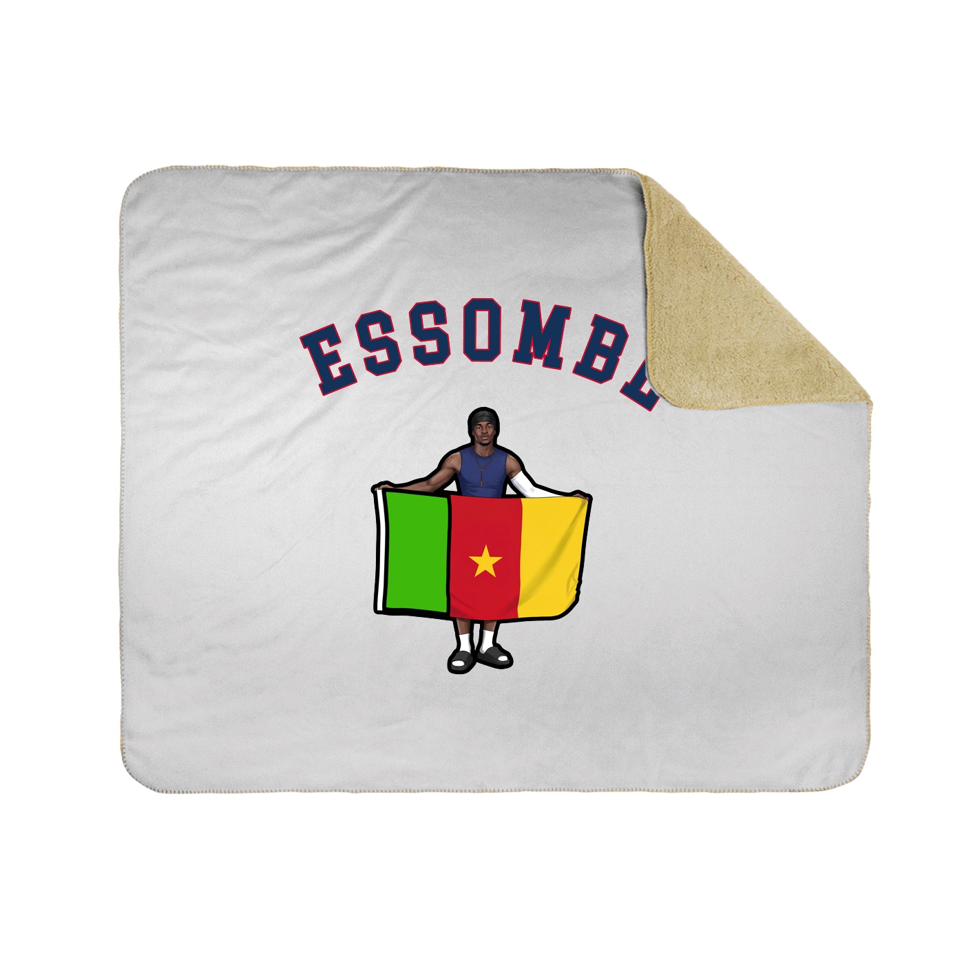 Throw Blanket — Shirsey Arch in White