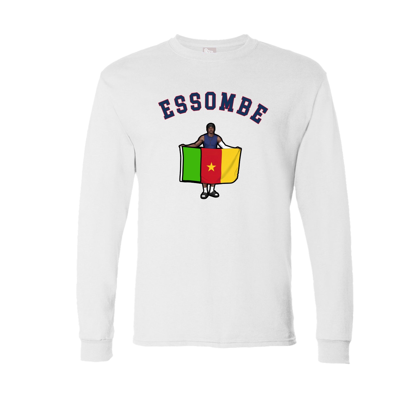 Long Sleeve Tee — Shirsey Arch in White