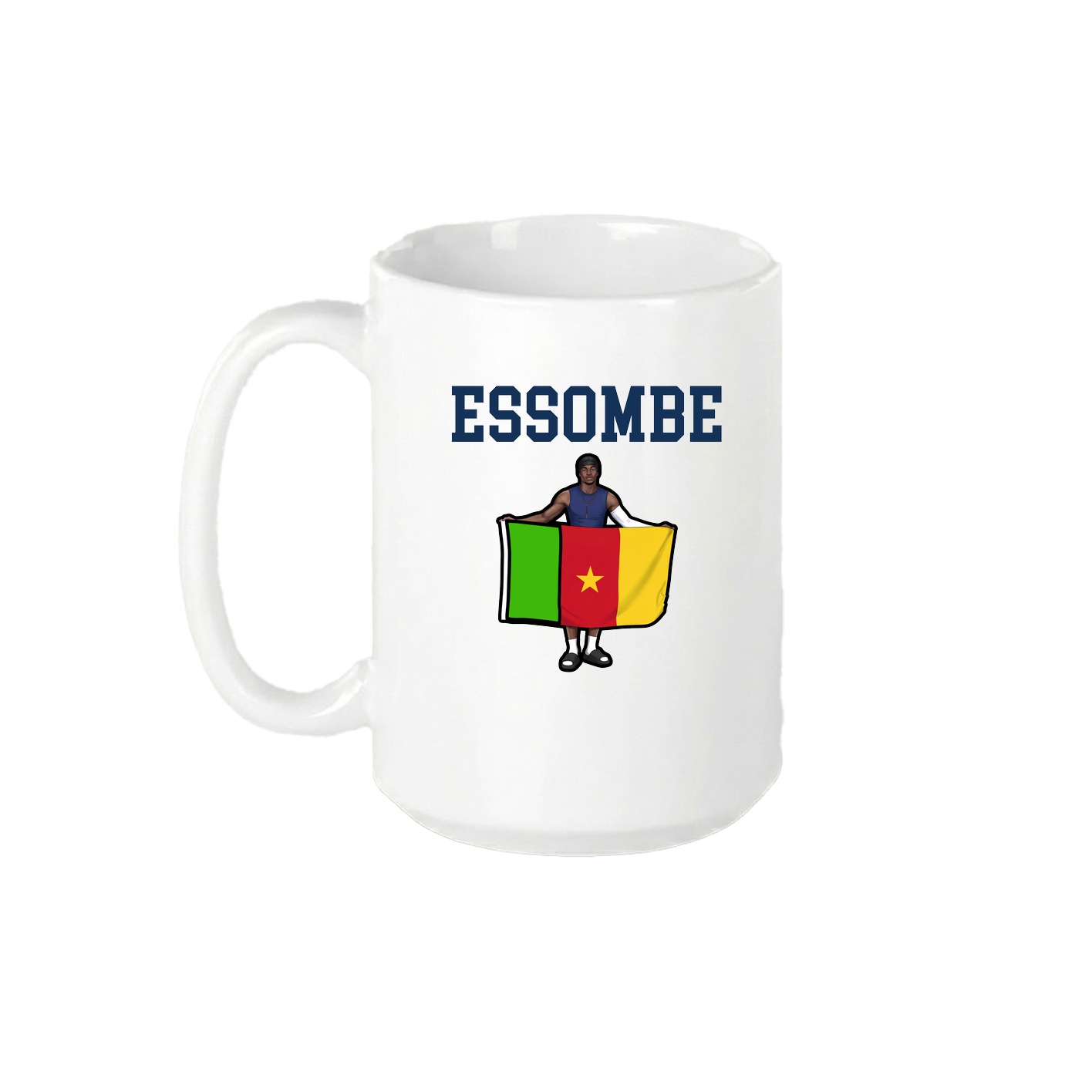 15oz Coffee Mug — Shirsey in White