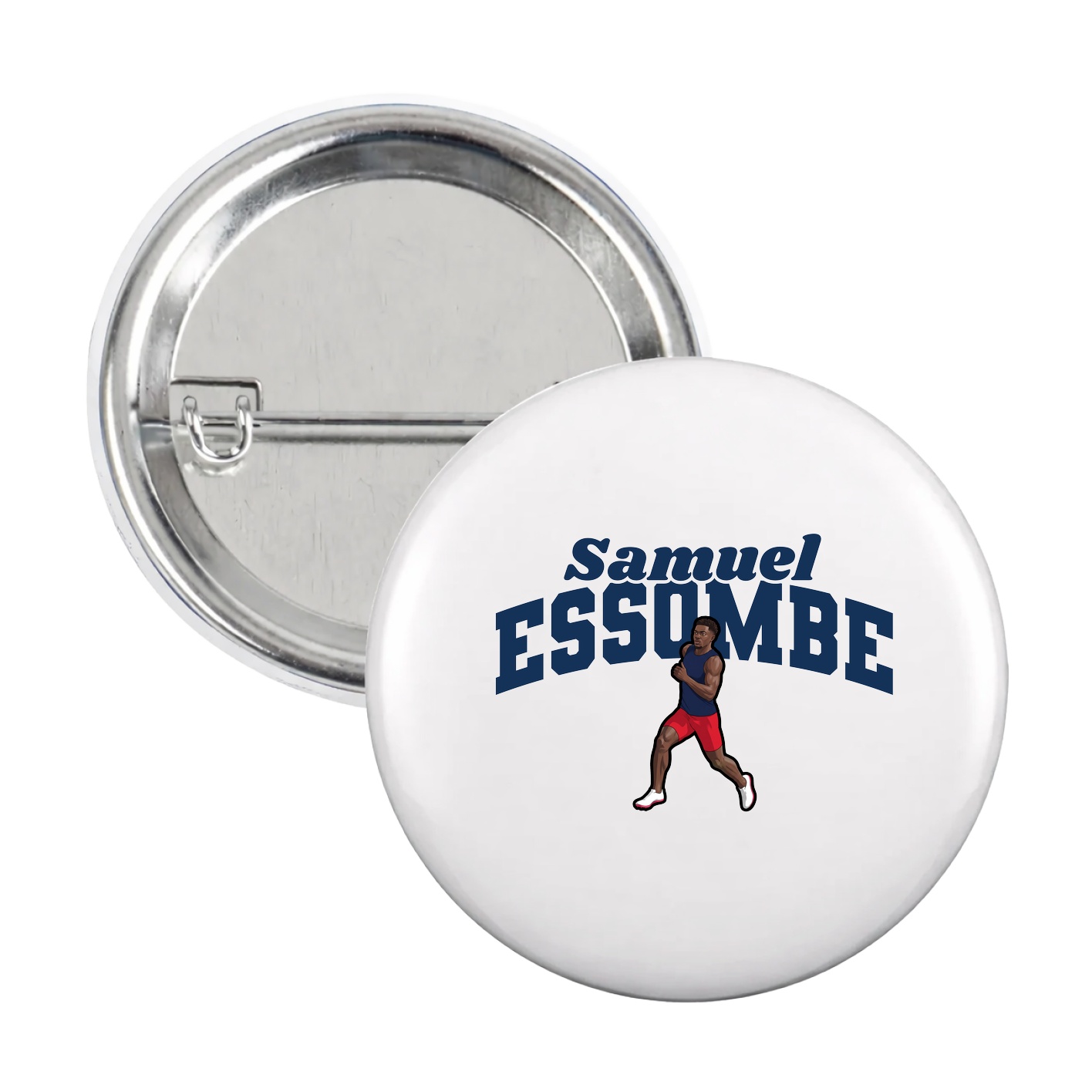 Game Day Button — Signature Arch in White