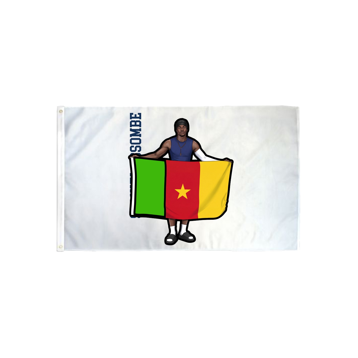 3x5 Flag — Name Vertical in Classic