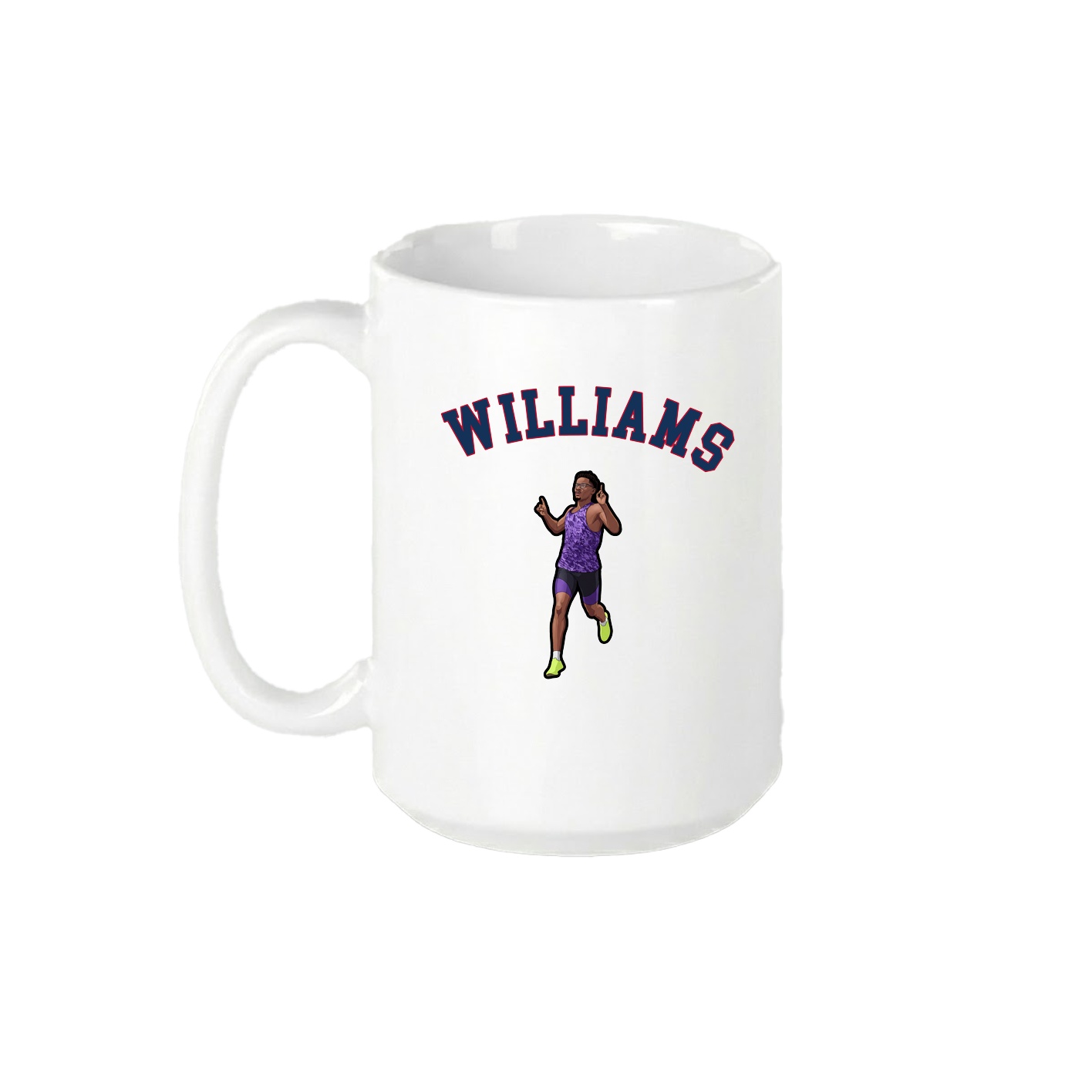 15oz Coffee Mug — Shirsey Arch in White
