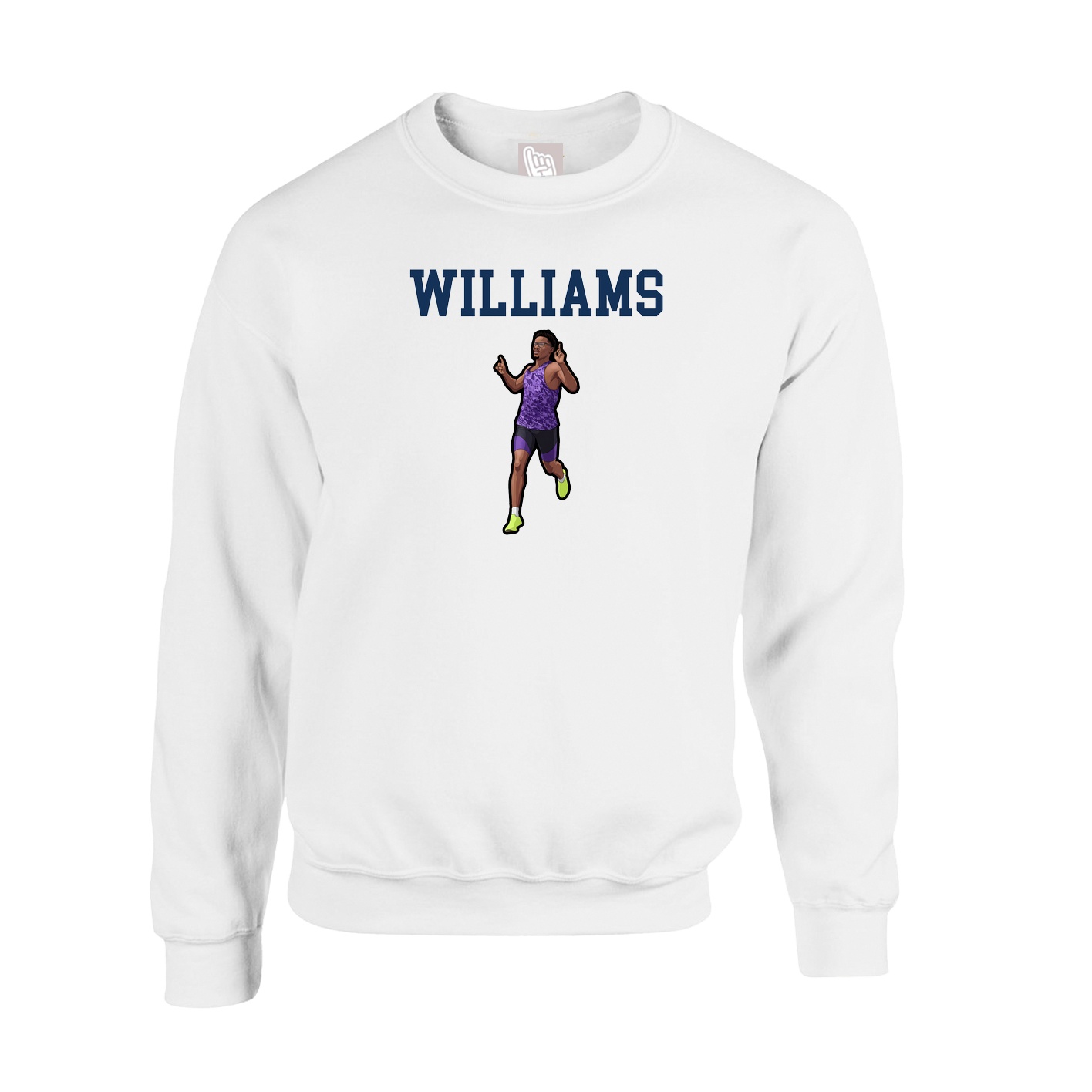 Fleece Crew — Shirsey in White