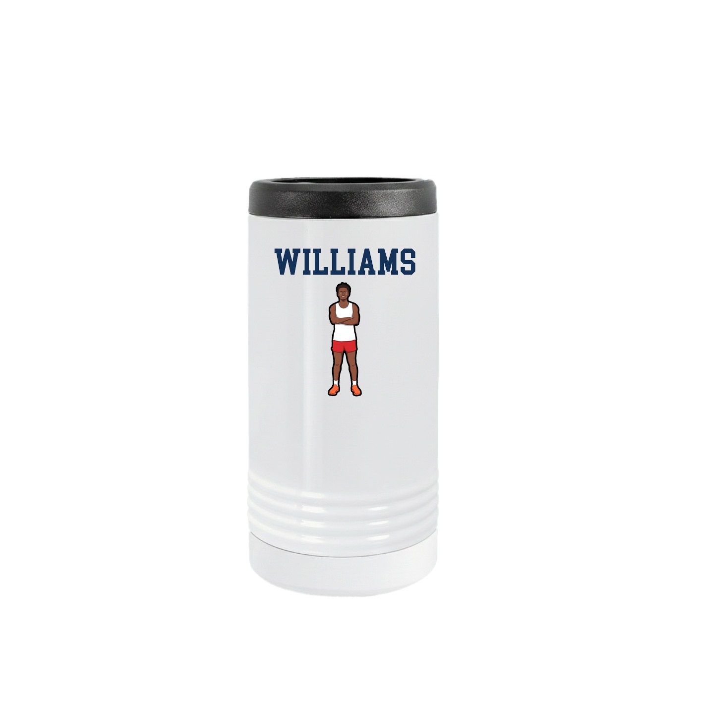 Slim Beverage Holder — Shirsey in White
