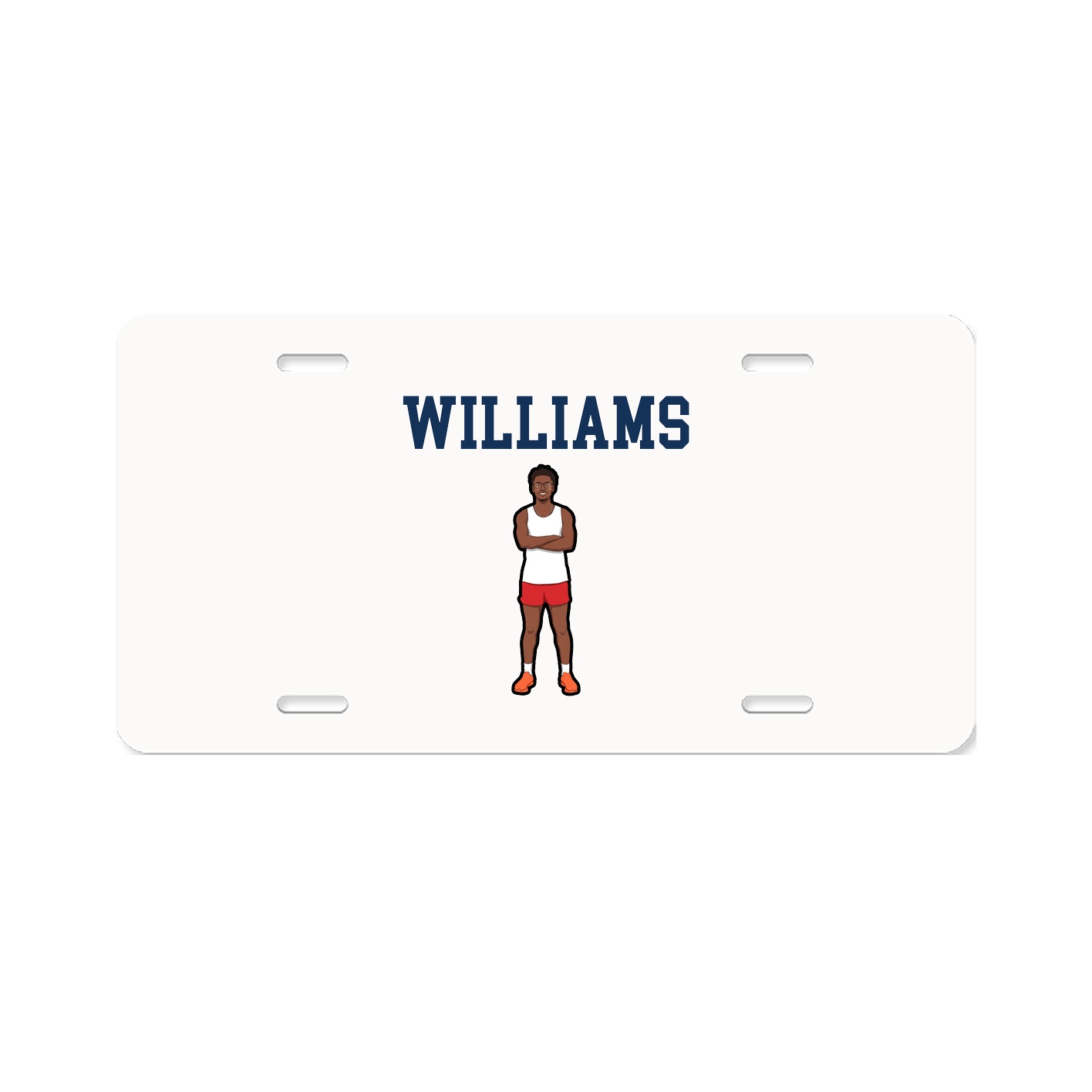 License Plate — Shirsey in Classic