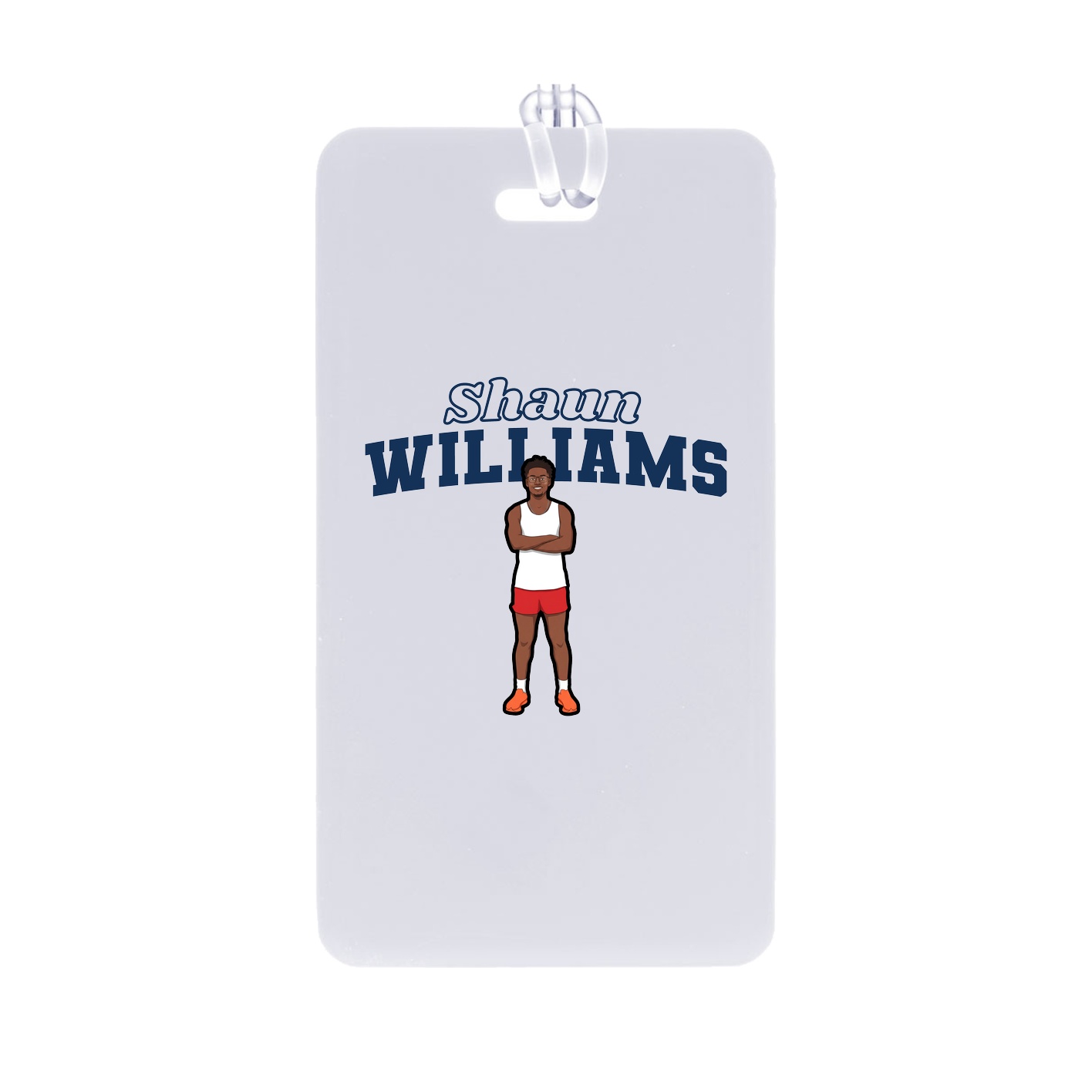 Bag Tag — Name Arch in Classic