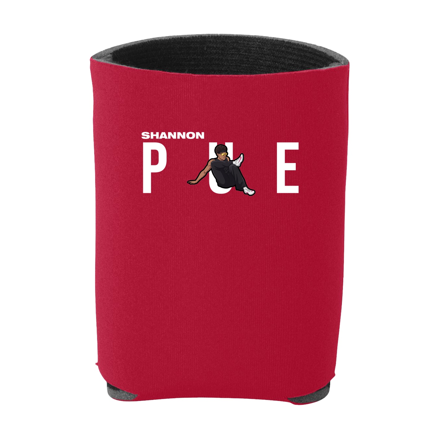 Can Holder — Player Name in Red