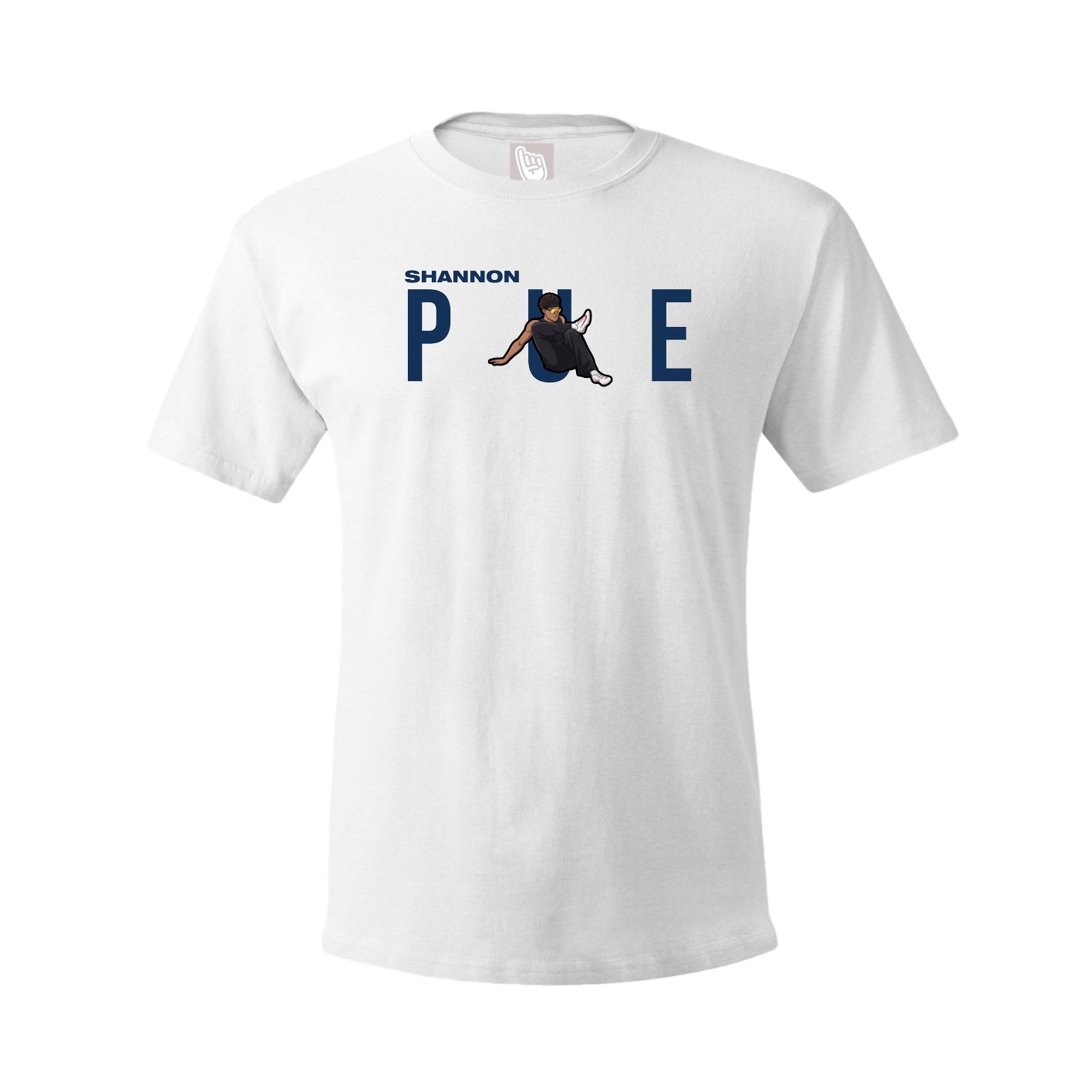 Youth Tee — Player Name in White