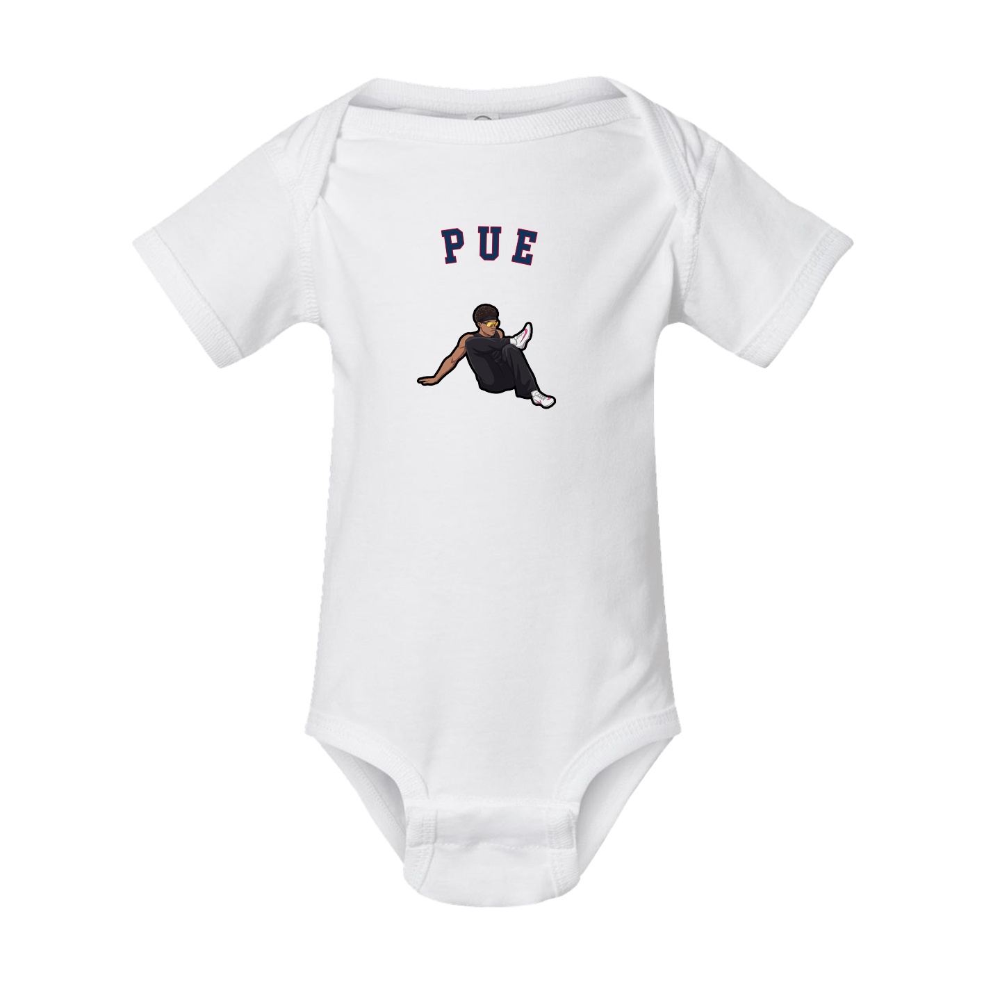 Baby Onesie — Shirsey Arch in White