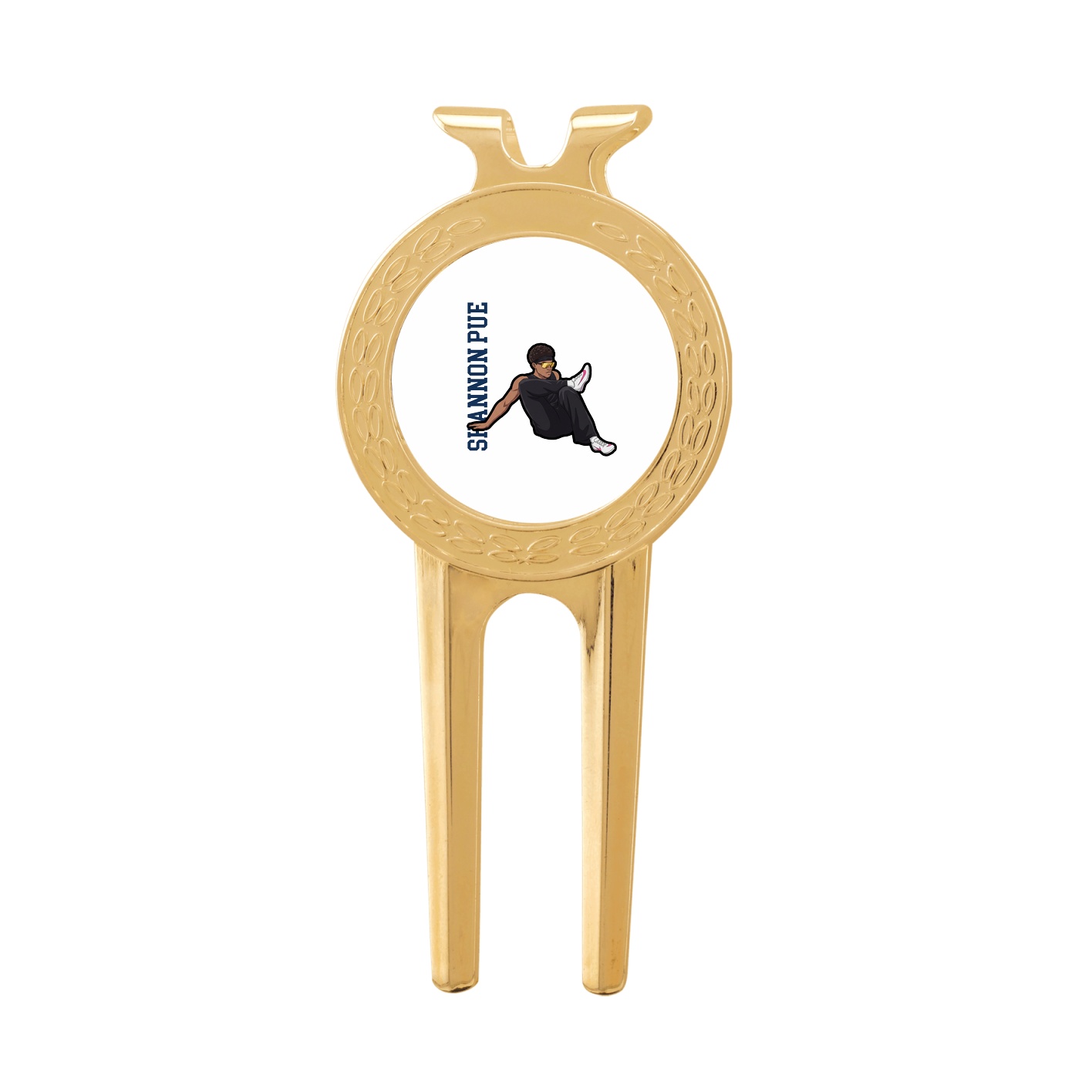 Divot Tool with Ball Marker — Name Vertical in Classic