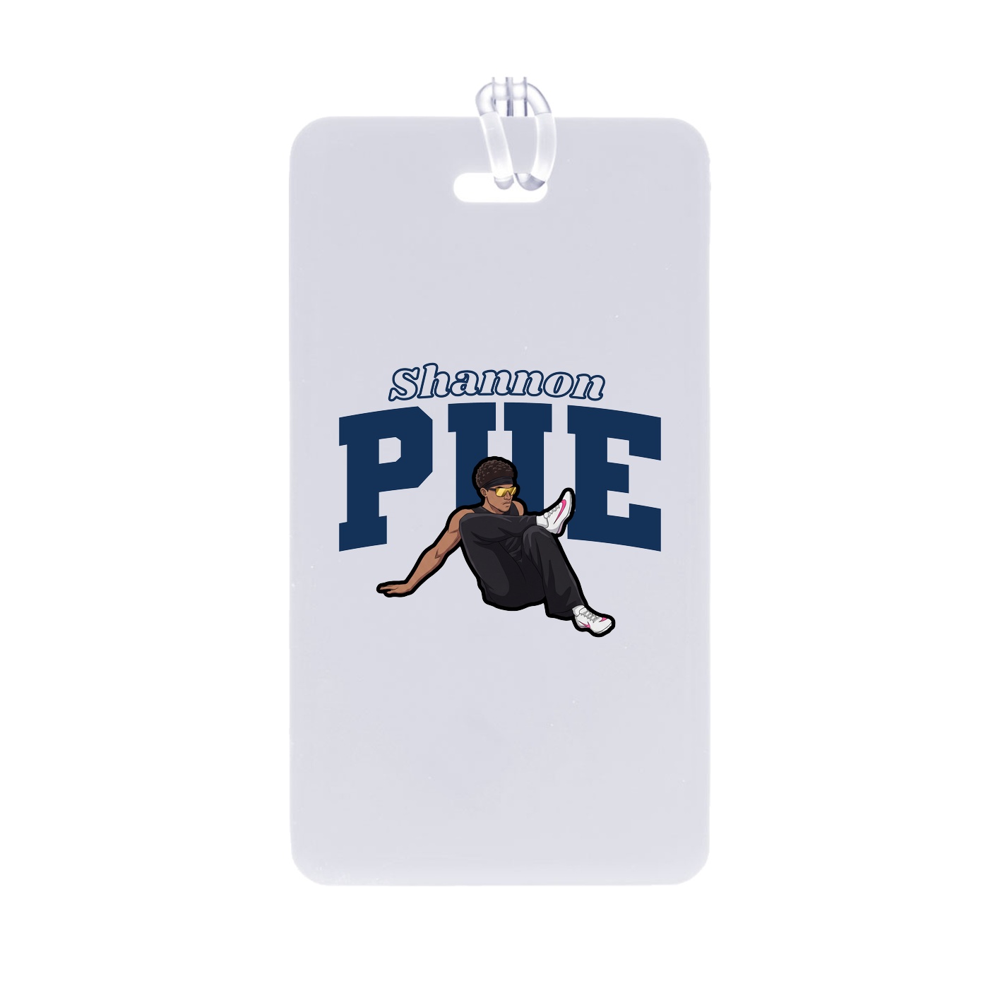 Bag Tag — Name Arch in Classic