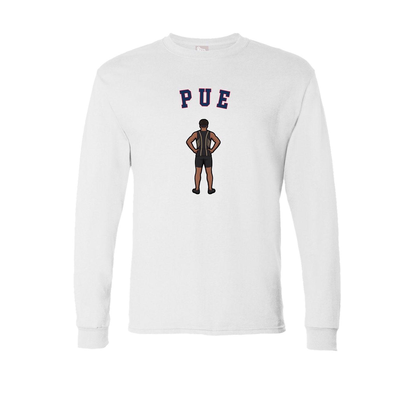 Long Sleeve Tee — Shirsey Arch in White