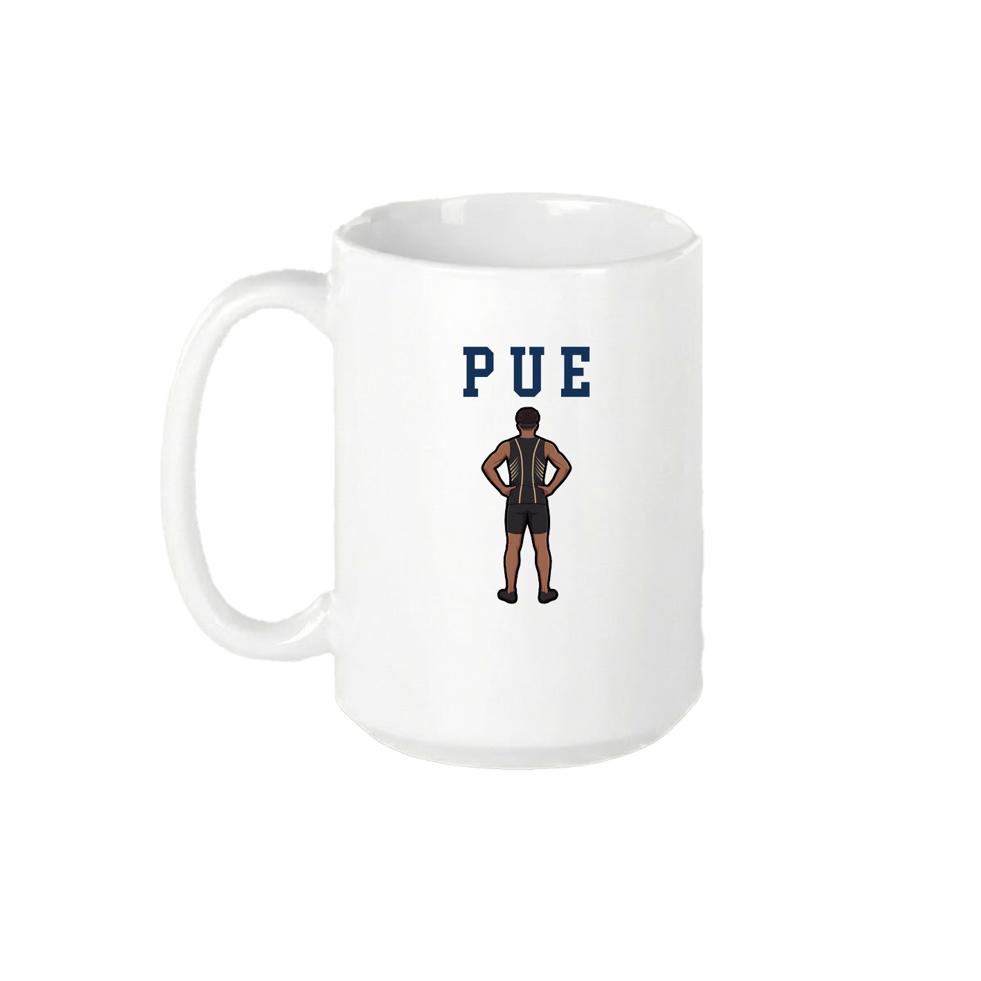 15oz Coffee Mug — Shirsey in White