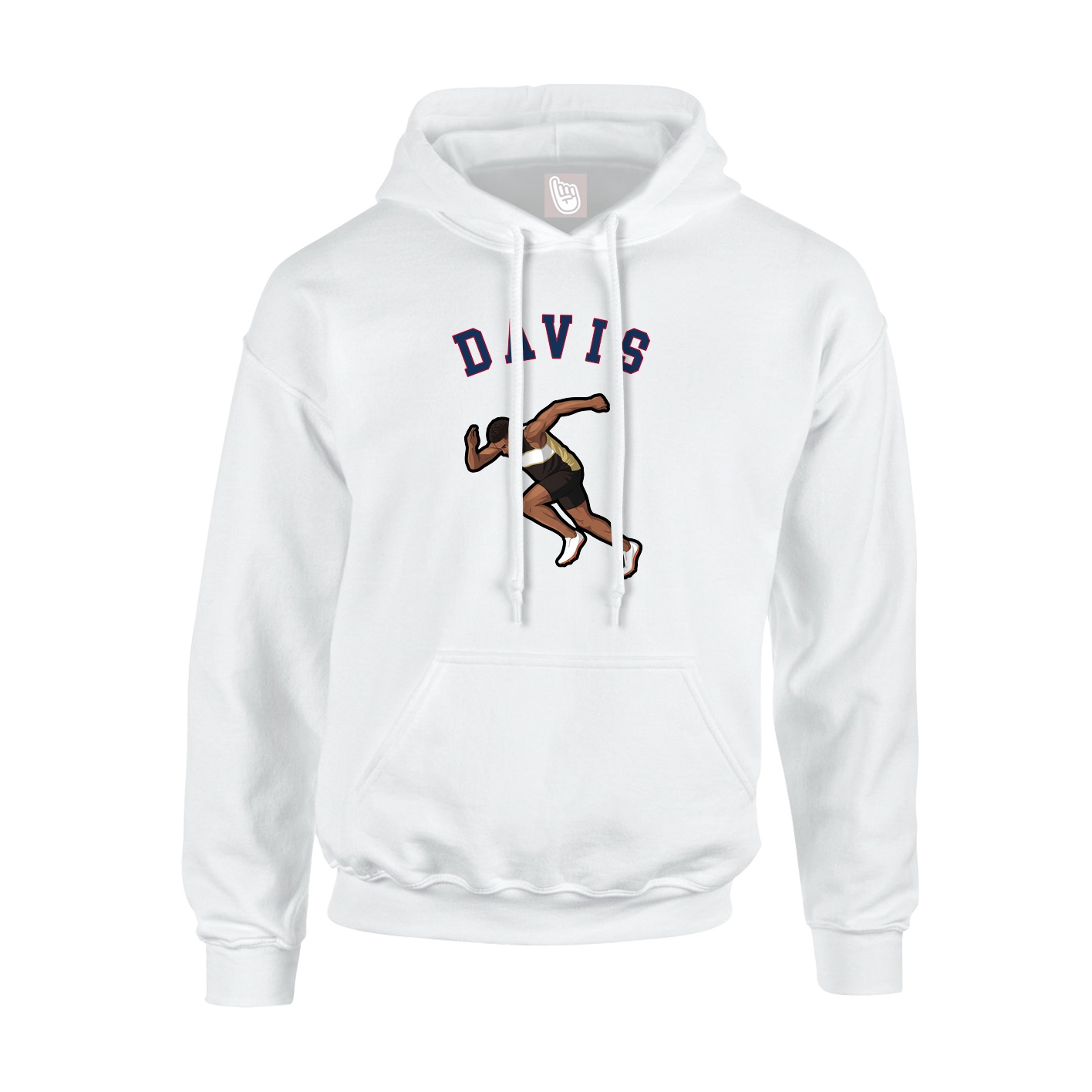 Youth Hoodie — Shirsey Arch in White