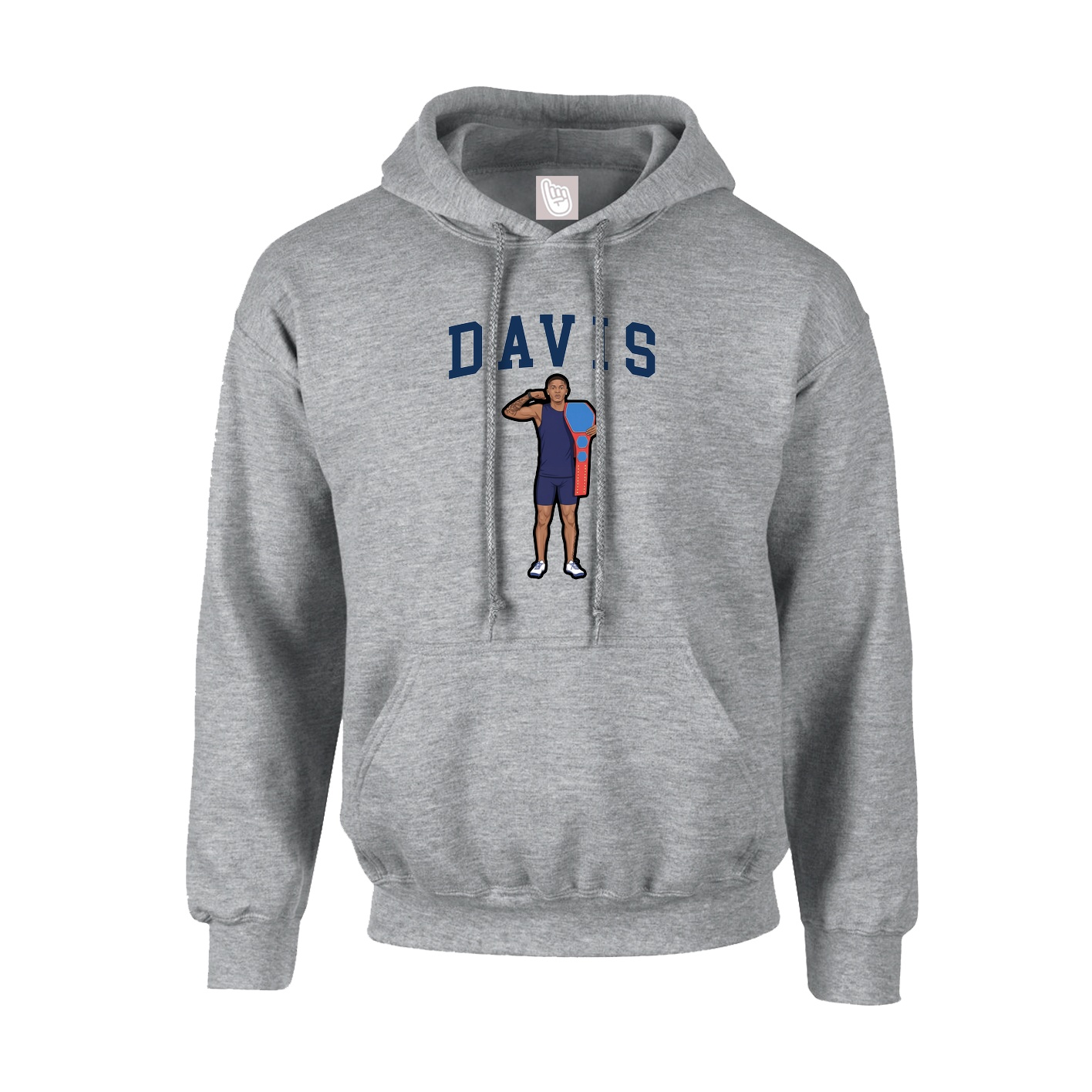 Hoodie — Shirsey in Grey