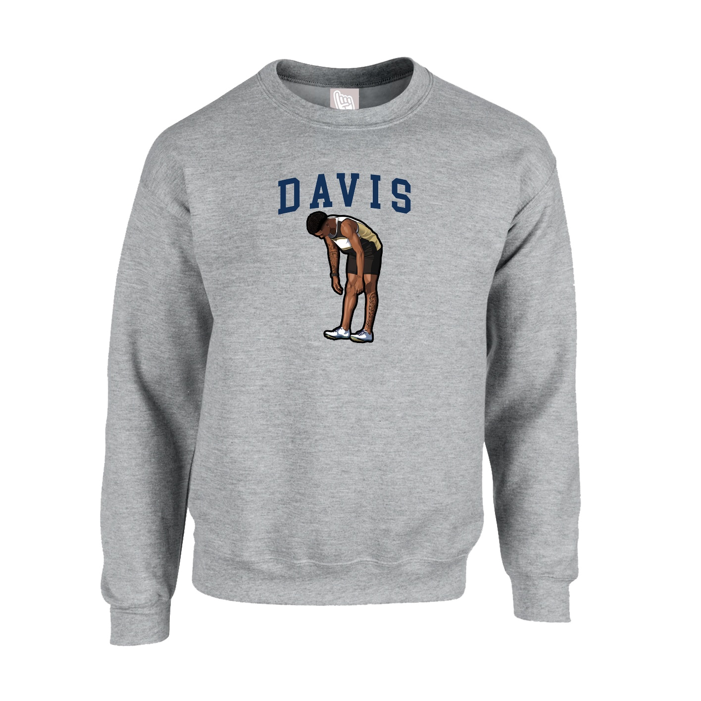 Fleece Crew — Shirsey in Grey