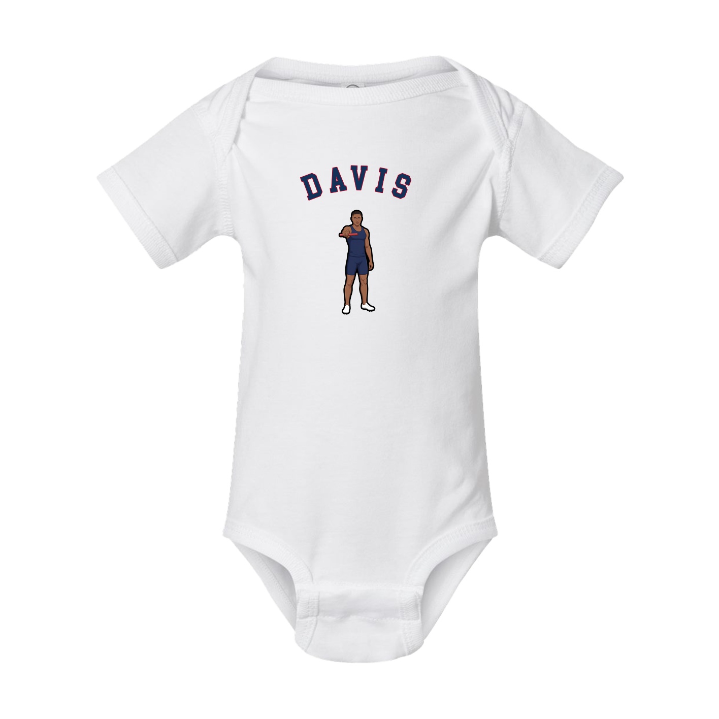 Baby Onesie — Shirsey Arch in White