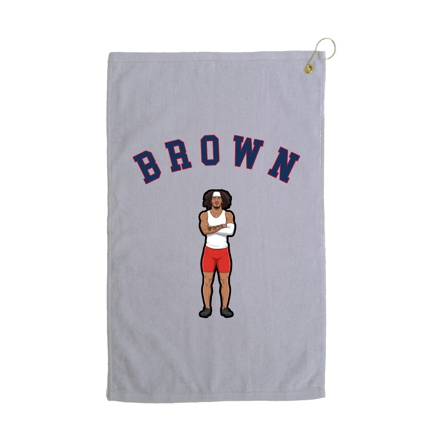Golf Towel — Shirsey Arch in Grey