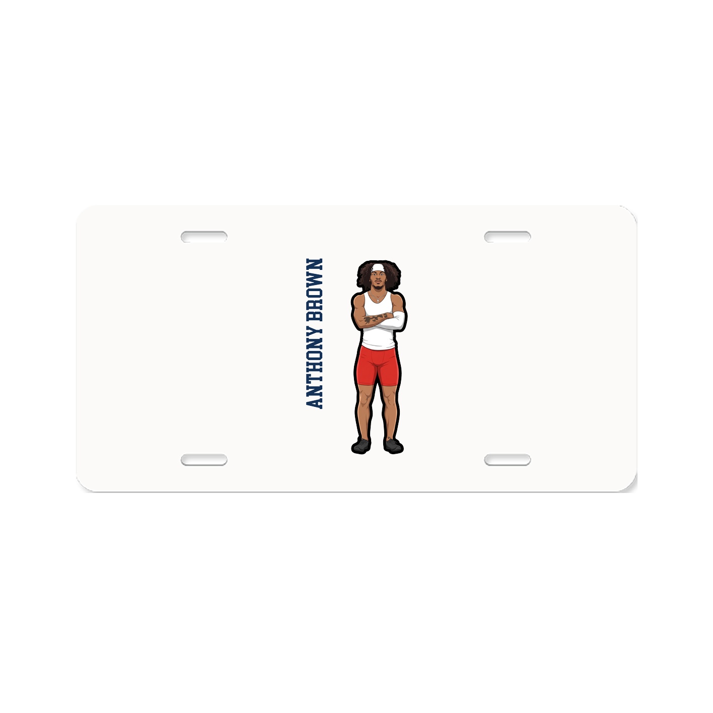 Aluminum License Plate