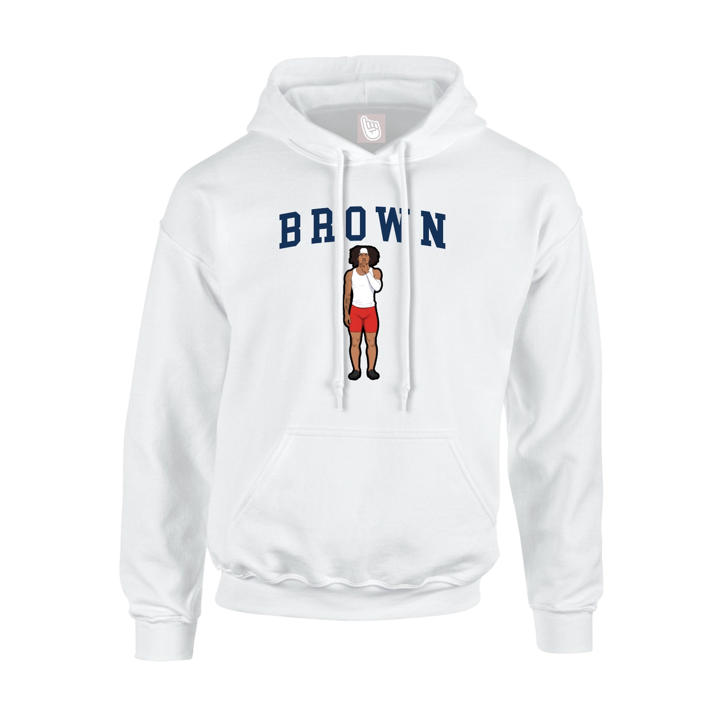 Hoodie — Shirsey in White