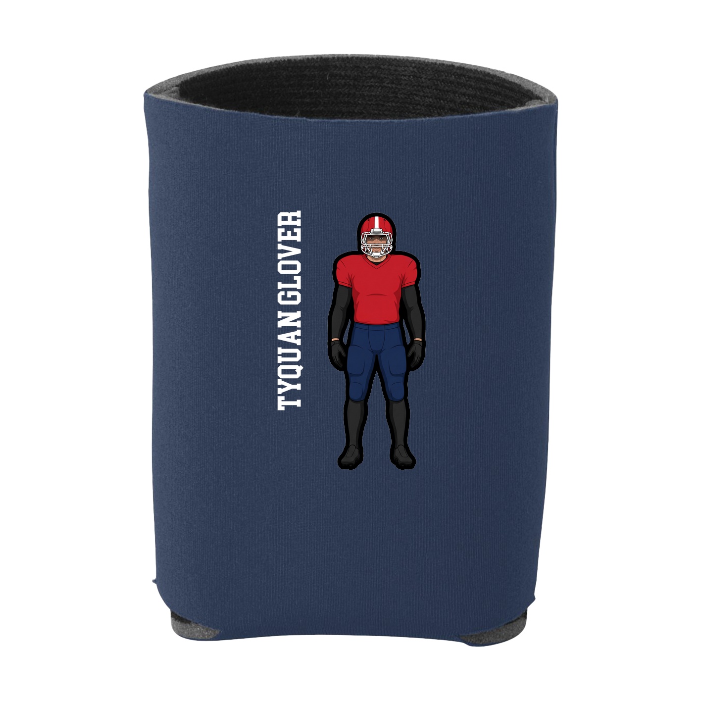 Can Holder — Name Vertical in Navy