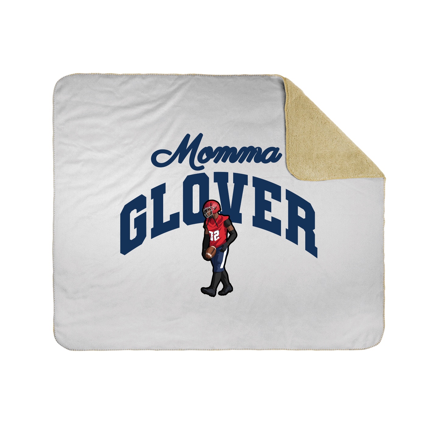 Throw Blanket — Mothers Day Arch in White