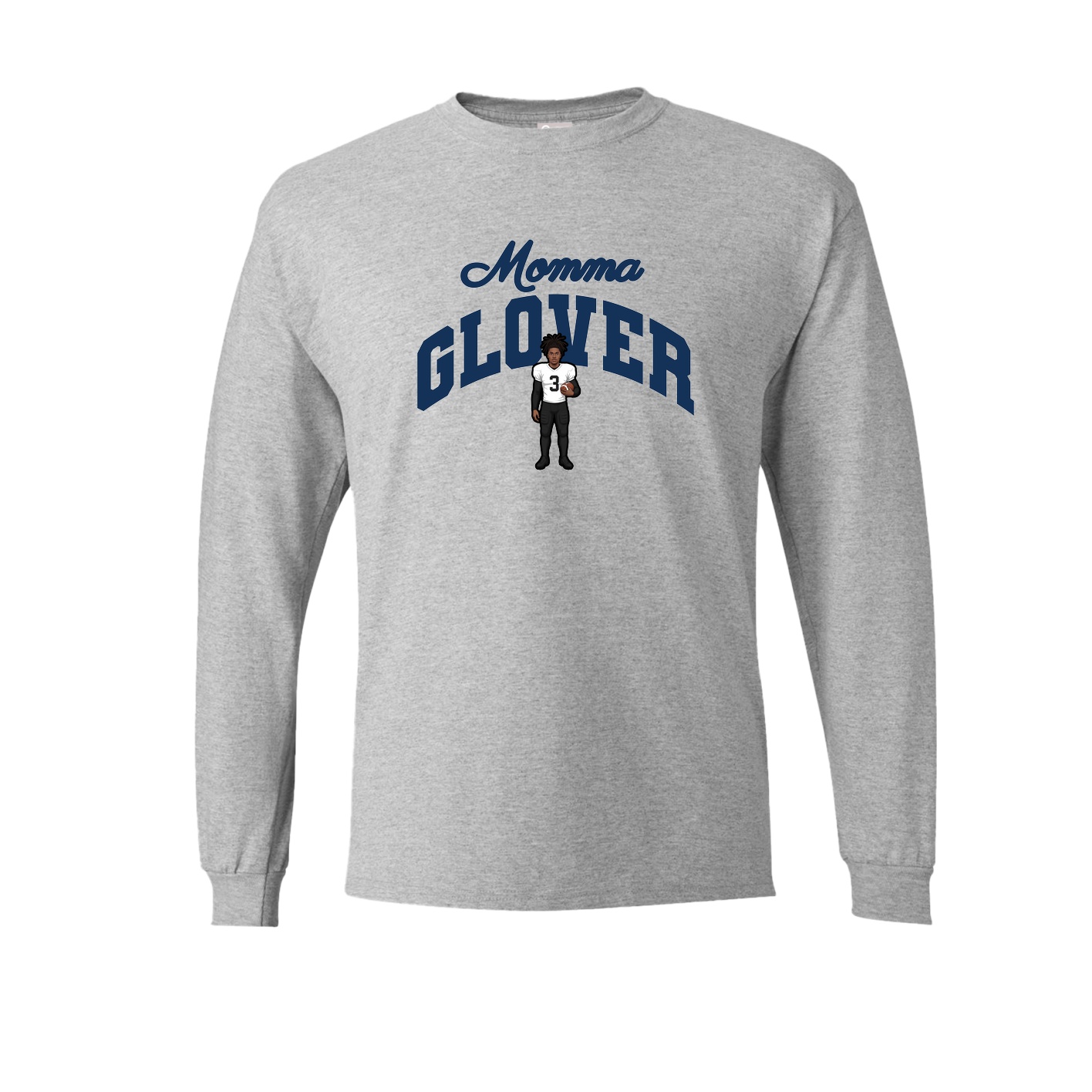Long Sleeve Tee — Mothers Day Arch in Grey