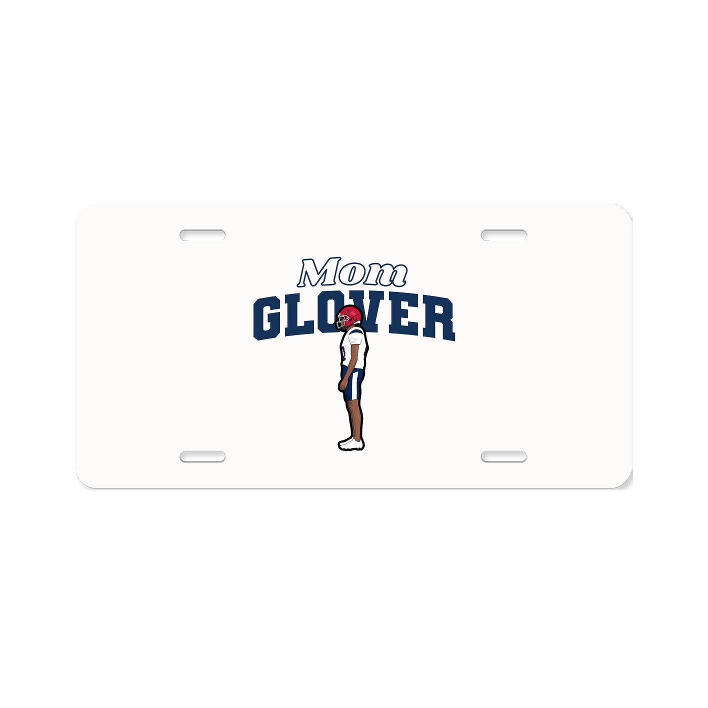 License Plate — Mothers Day Block in Classic