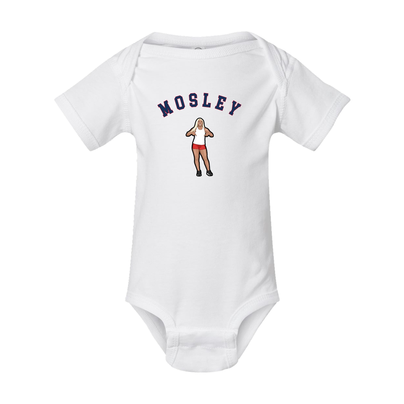 Baby Onesie — Shirsey Arch in White