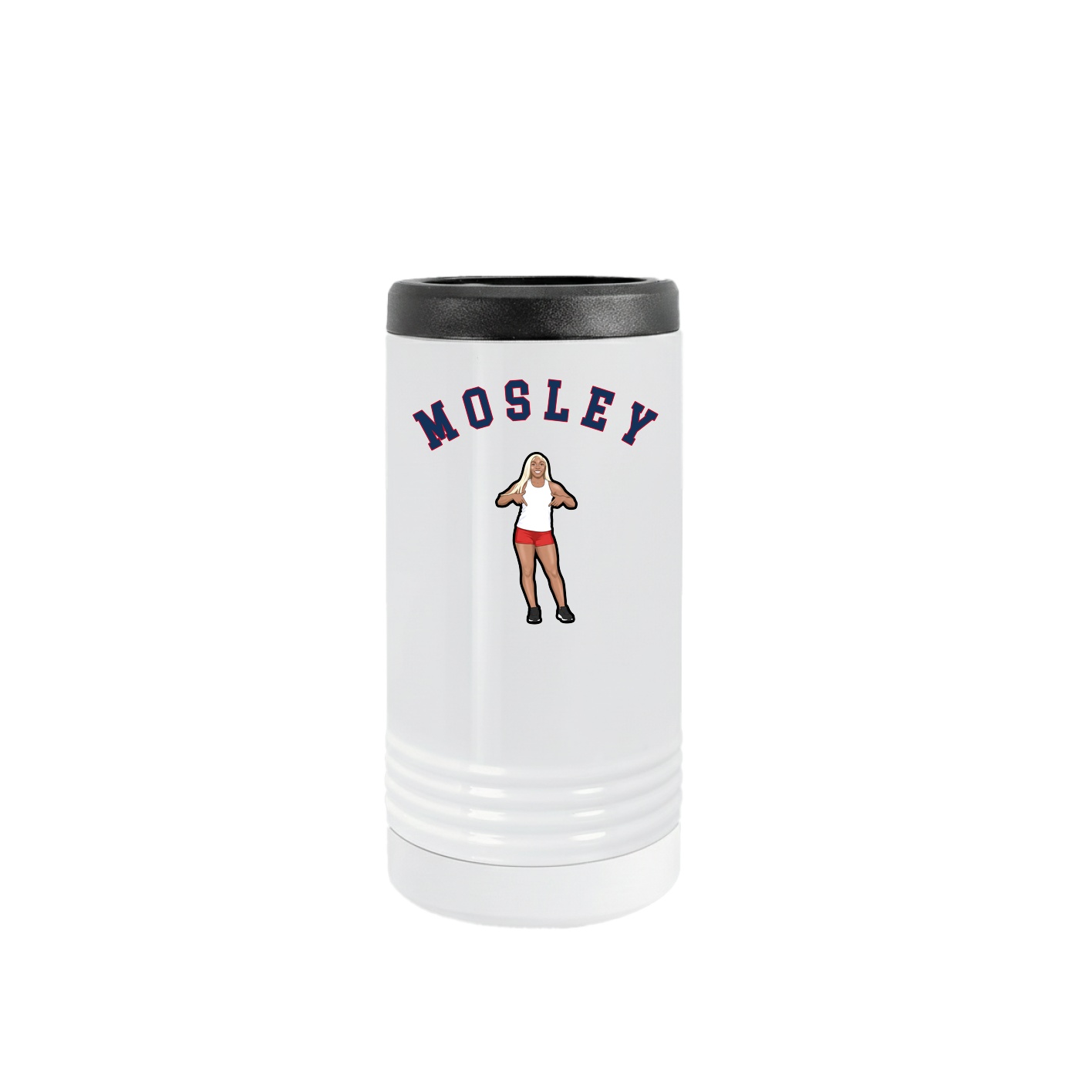Slim Beverage Holder — Shirsey Arch in White