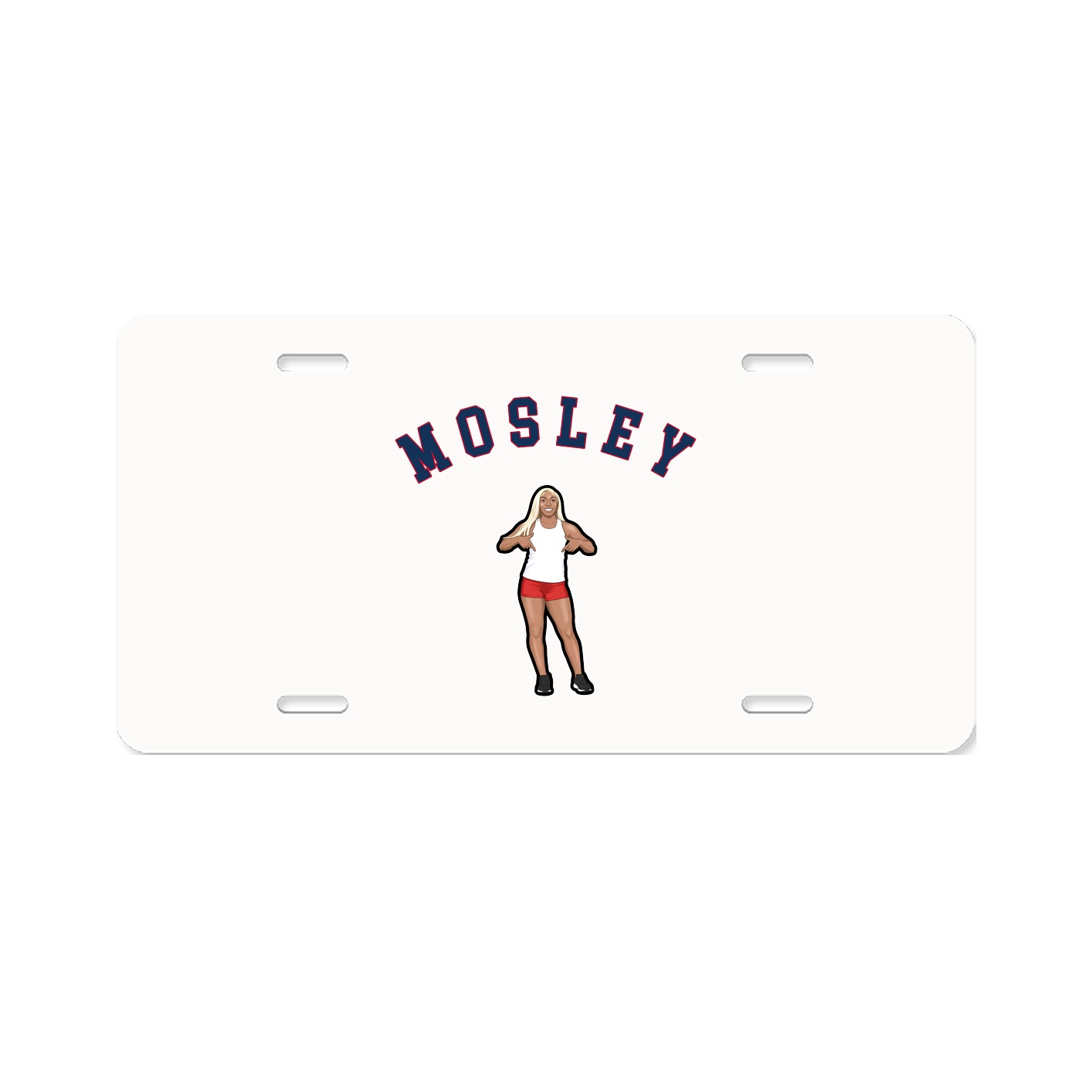 License Plate — Shirsey Arch in Classic