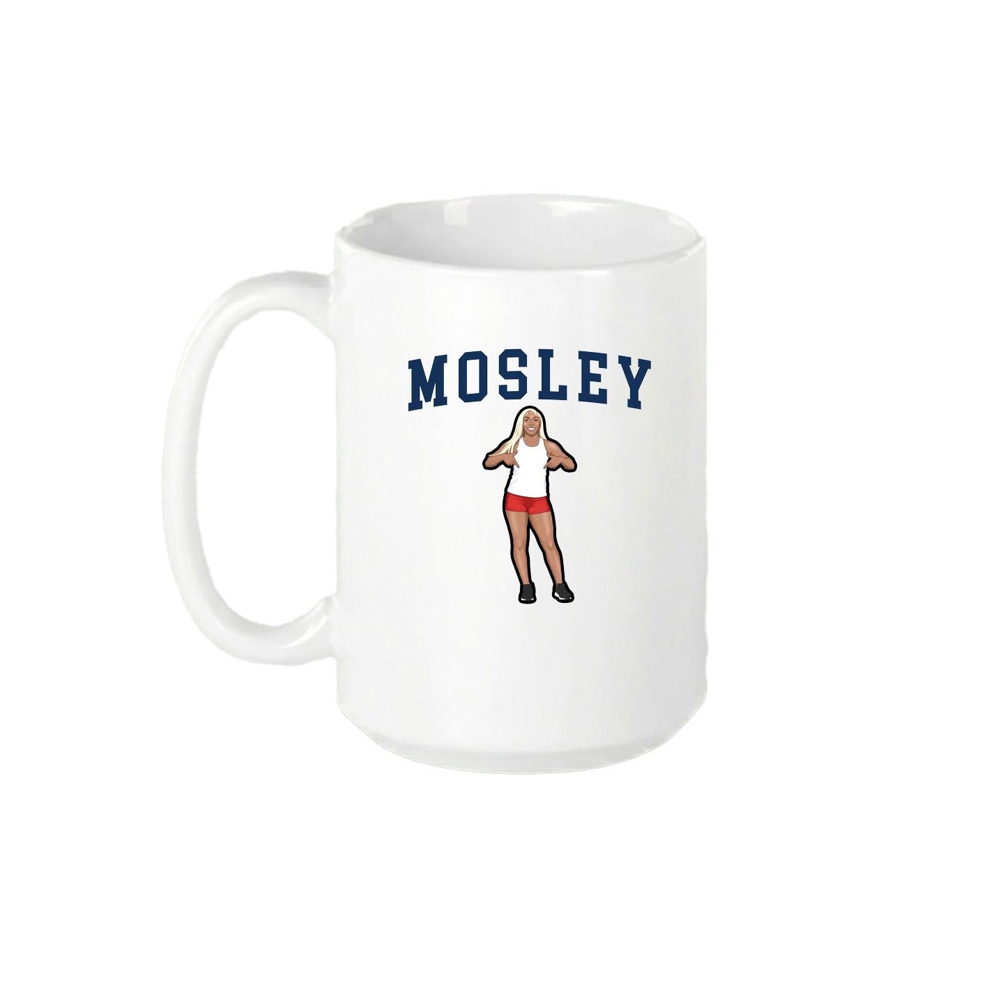 15oz Coffee Mug — Shirsey in White