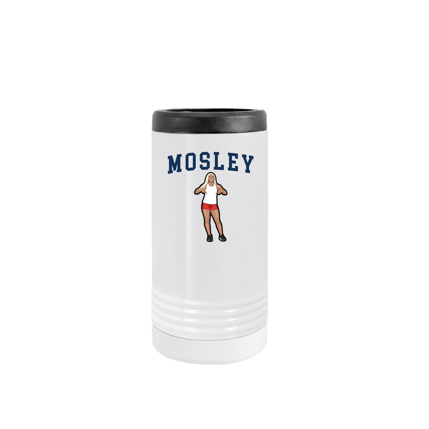 Slim Beverage Holder — Shirsey in White