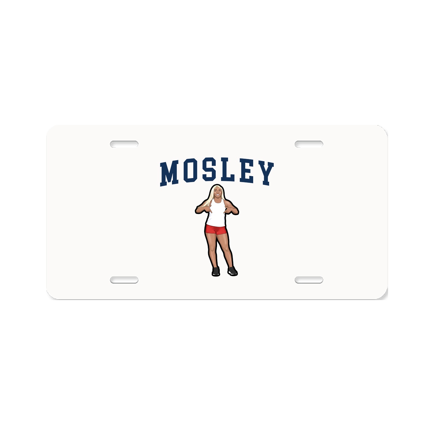 License Plate — Shirsey in Classic