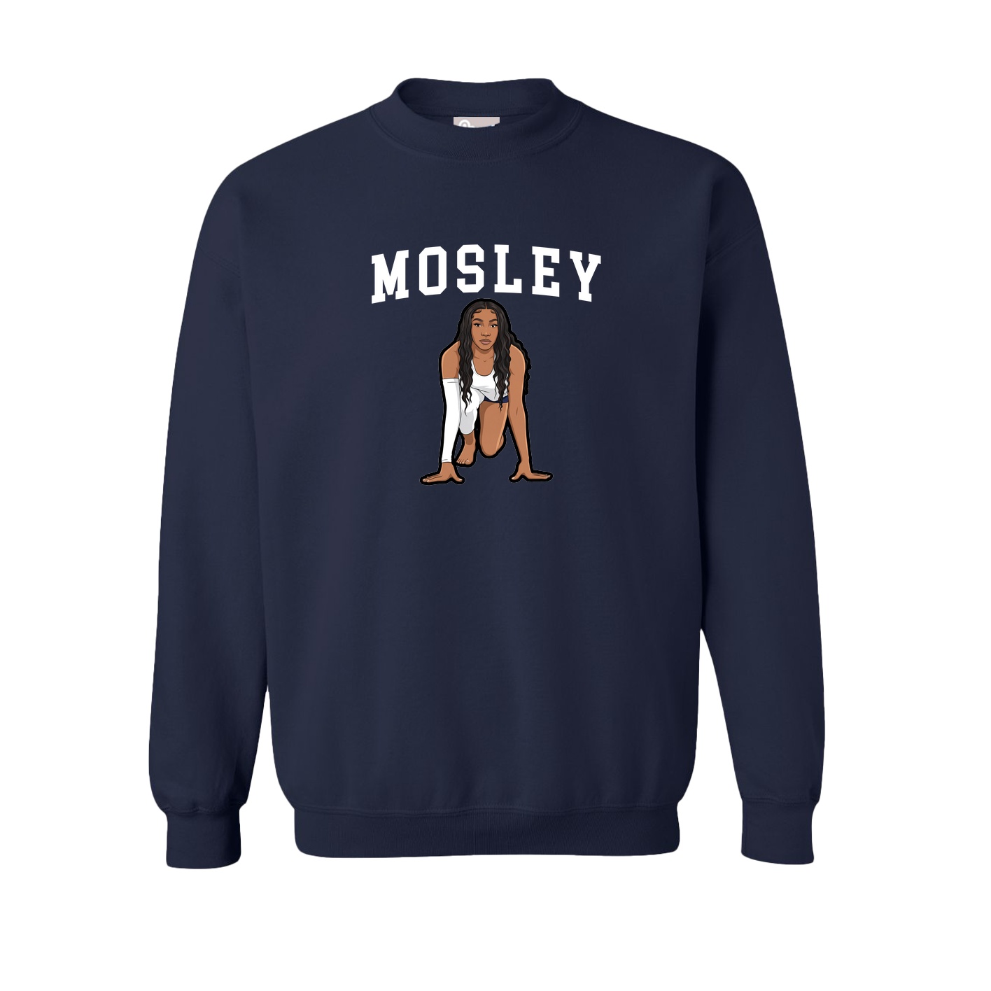 Fleece Crew — Shirsey in Navy
