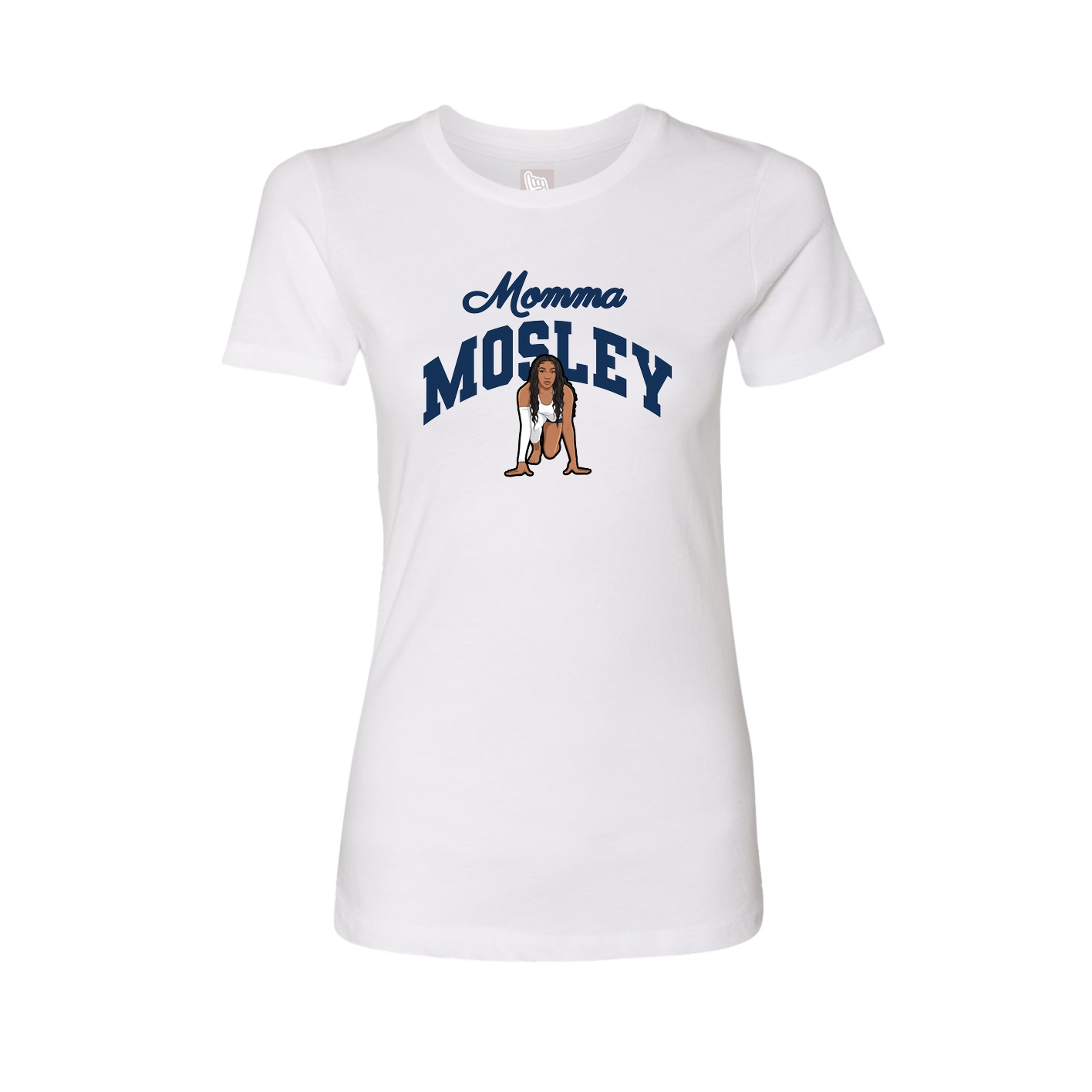 Womens Tee — Mothers Day Arch in White