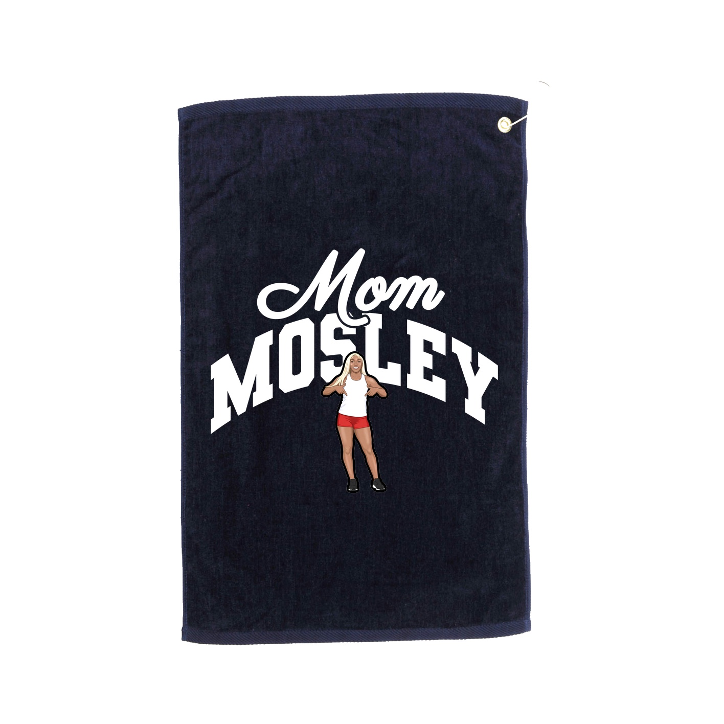 Golf Towel — Mothers Day Arch in Navy