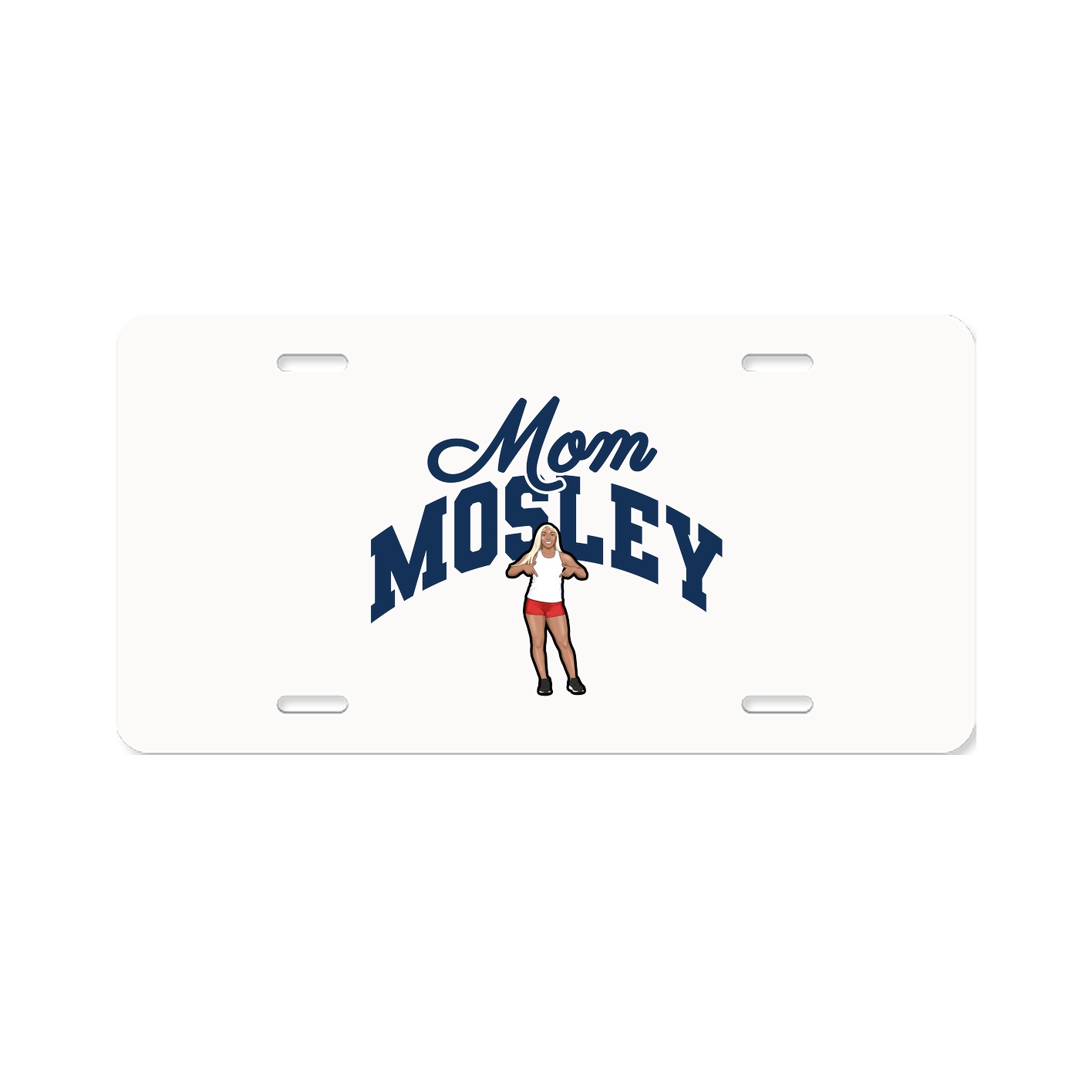 License Plate — Mothers Day Arch in Classic